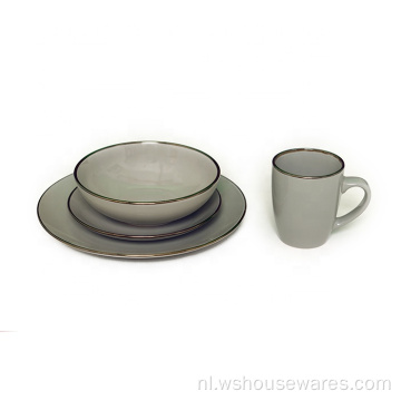 16/24 PCS Noordse stijl servies set